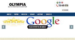 Desktop Screenshot of olympiaautorepaircenter.com